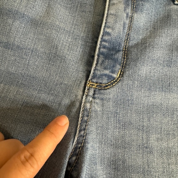 St John Bay Straight leg medium wash denim jeans women’s 8 - Picture 9 of 9